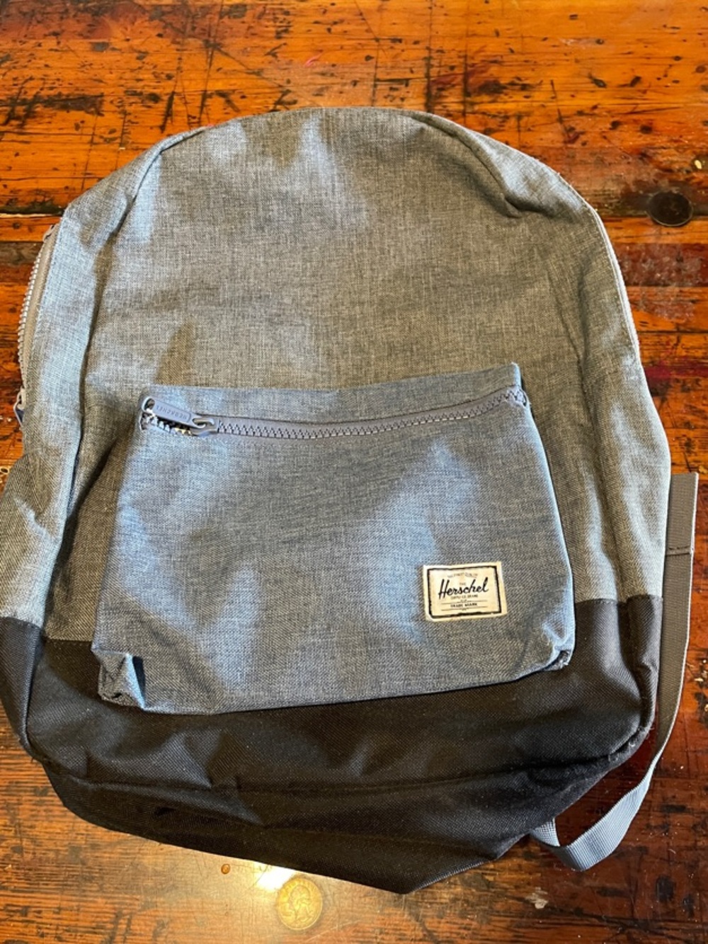 Herschel Supply Company Gray and Black Everyday Backpack